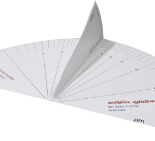 Make a Horizontal Sundial Model (50 Nos.)
