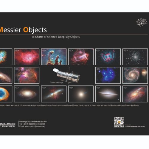 Messier Objects (Set of 16 Charts,16.5'' x 11.5")