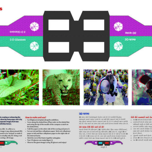 Make a 3D Glasses (50 Nos.)